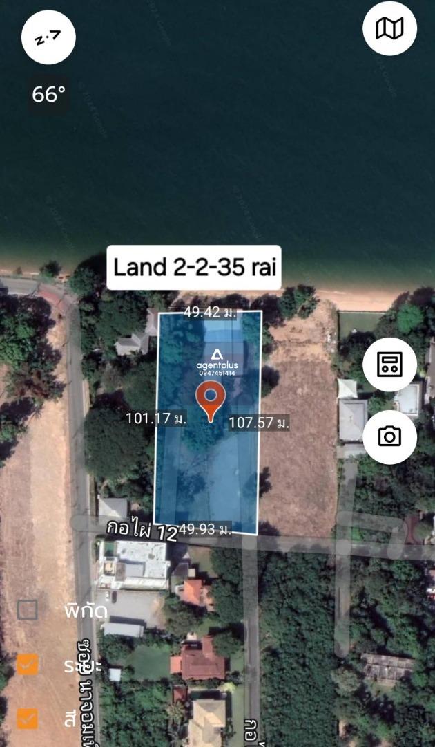 * ขายที่ดินติดทะเล นาจอมเทียน สัตหีบ พัทยา