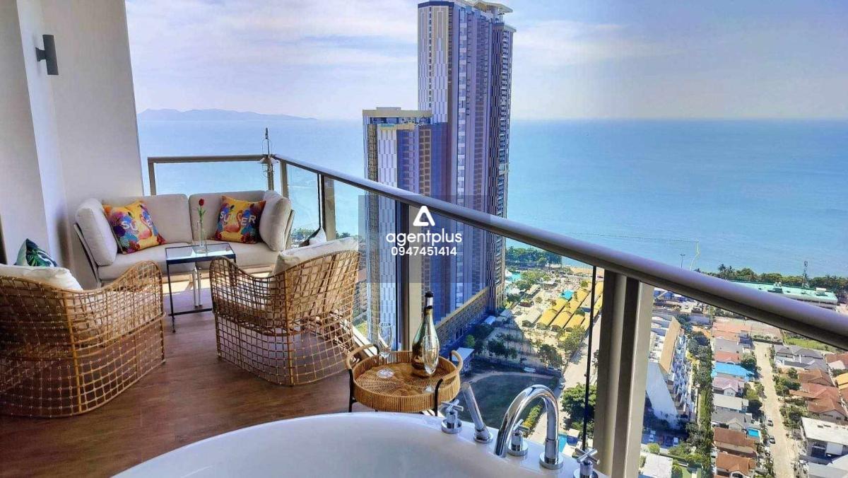 ขายคอนโดหรู 2 ห้องนอนที่ริเวียร่าโอเชี่ยนไดรฟ์  จอมเทียน