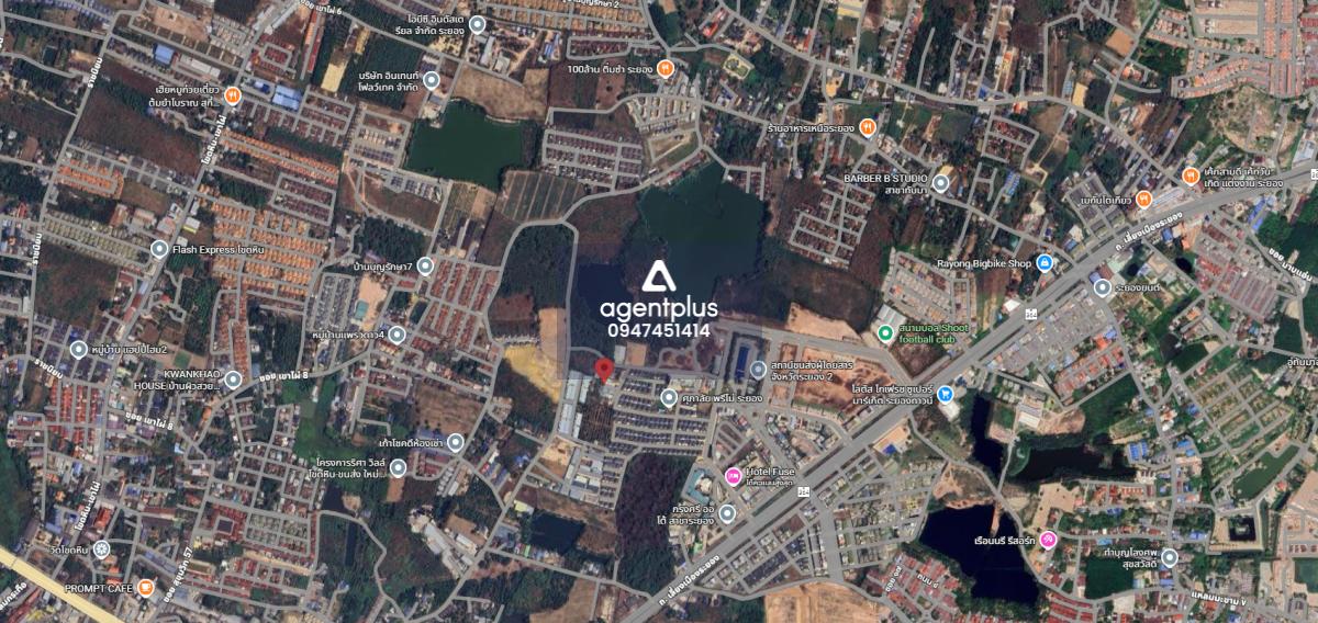 ขายที่ดินเปล่าติดบ้านโครงการ ผังสีเหลือง เนินพระ ระยอง