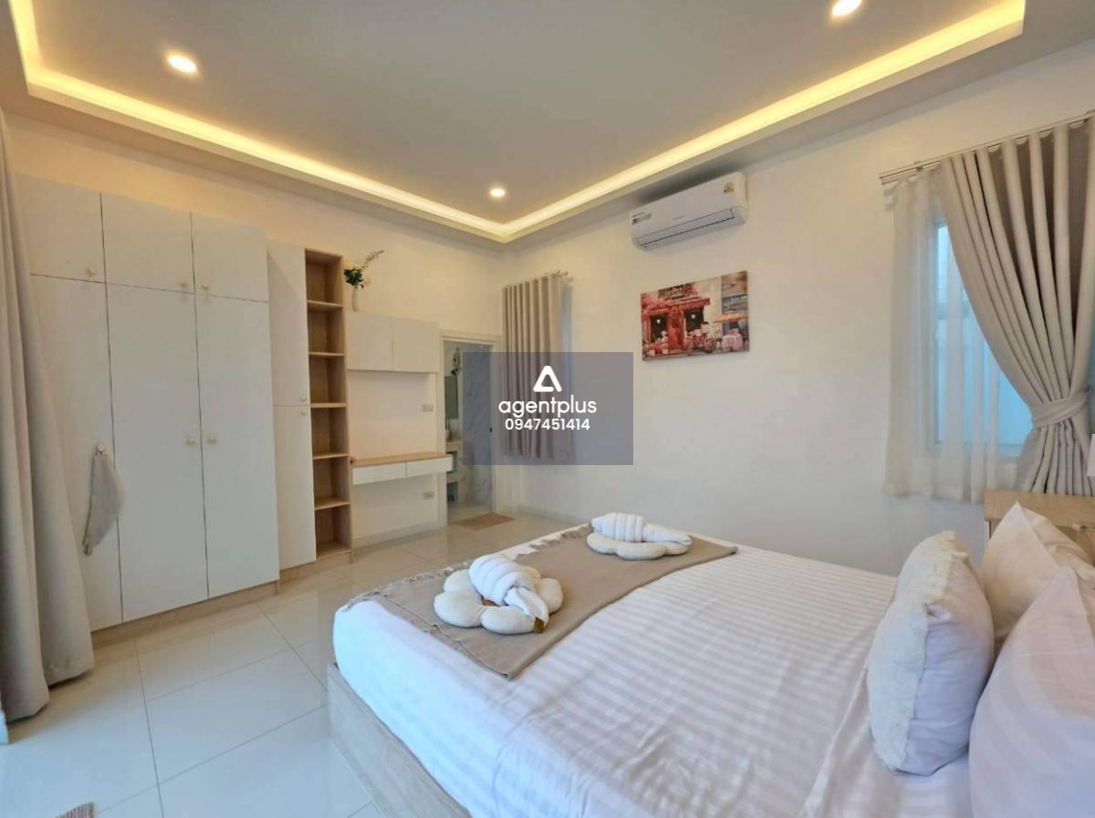 พูลวิลล่าห้วยใหญ่ พัทยา บ้านเดี่ยวหลังใหญ่ พร้อมสระส่วนตัว  ทำเลสงบ ใกล้เมือง