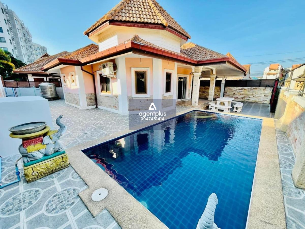 #* ว่างให้เช่า บ้านพร้อมสระว่ายน้ำ พัทยา ใกล้วอกกิ้งสตรีท หมู่บ้าน แกรนด์ธัญญวันท์โฮม 2 ซอยทัพพระยา 