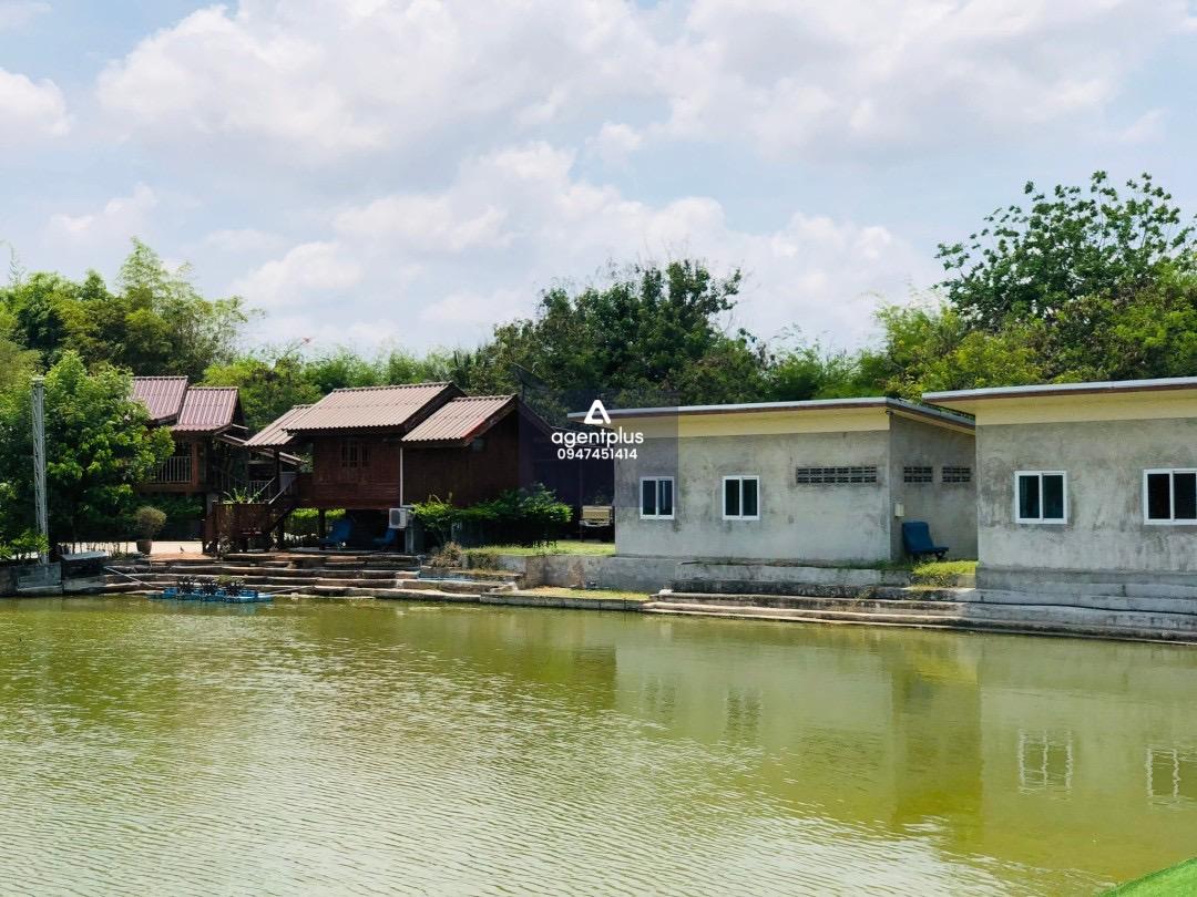 ขายบ่อตกปลา พร้อมบ้านพัก หนองเกตุน้อย