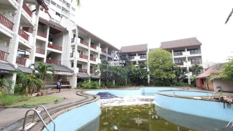 ให้เช่า รีสอร์ท ตามสภาพปัจจุบัน โลเคชั่นระดับ 5 ดาว  ติดถนนจอมเทียนสาย 2 พัทยา 