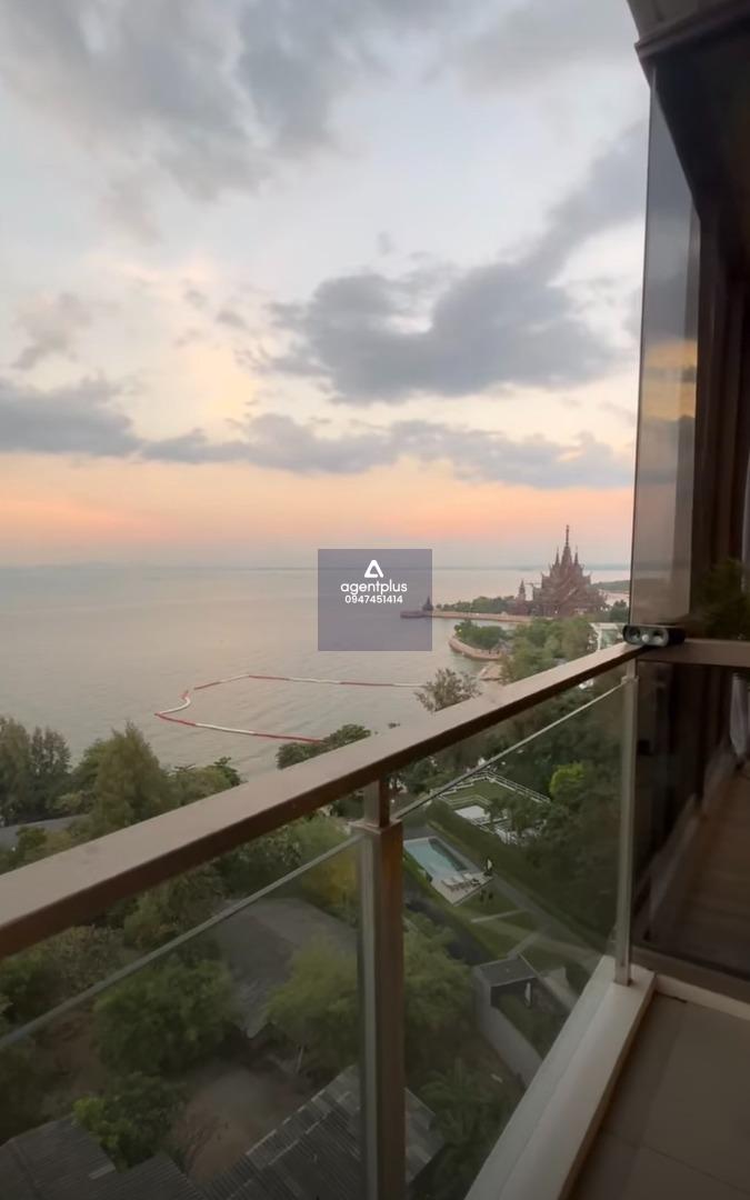 ขายพร้อมผู้เช่า คอนโดหรู 2 ห้องนอน  Baan Plai Haad วิวทะเล เฟอร์ครบ  โควต้าต่างชาติ