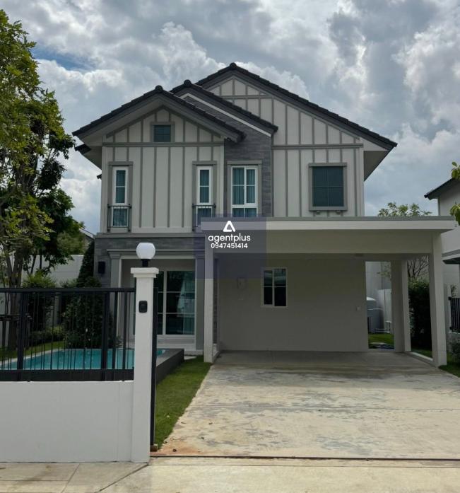 *ให้เช่าบ้านพูลวิลล่า – Villaggio 3 ศรีนครินทร์–บางนา (กม.5) บ้านตกแต่งครบ พร้อมเข้าอยู่