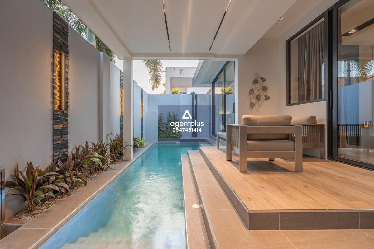 บ้านพูลวิลล่าชั้นเดียวสุดมีเสน่ห์ – ทำเลใจกลางเมืองพัทยา
