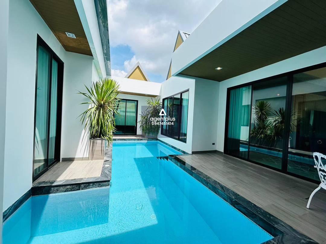 ขายบ้านพร้อมสระว่ายน้ำ บ้านสภาพดีใหม่ สะอาด น่าอยู่ ทุ่งกลมตาลหมัน 26 ชลบุรี