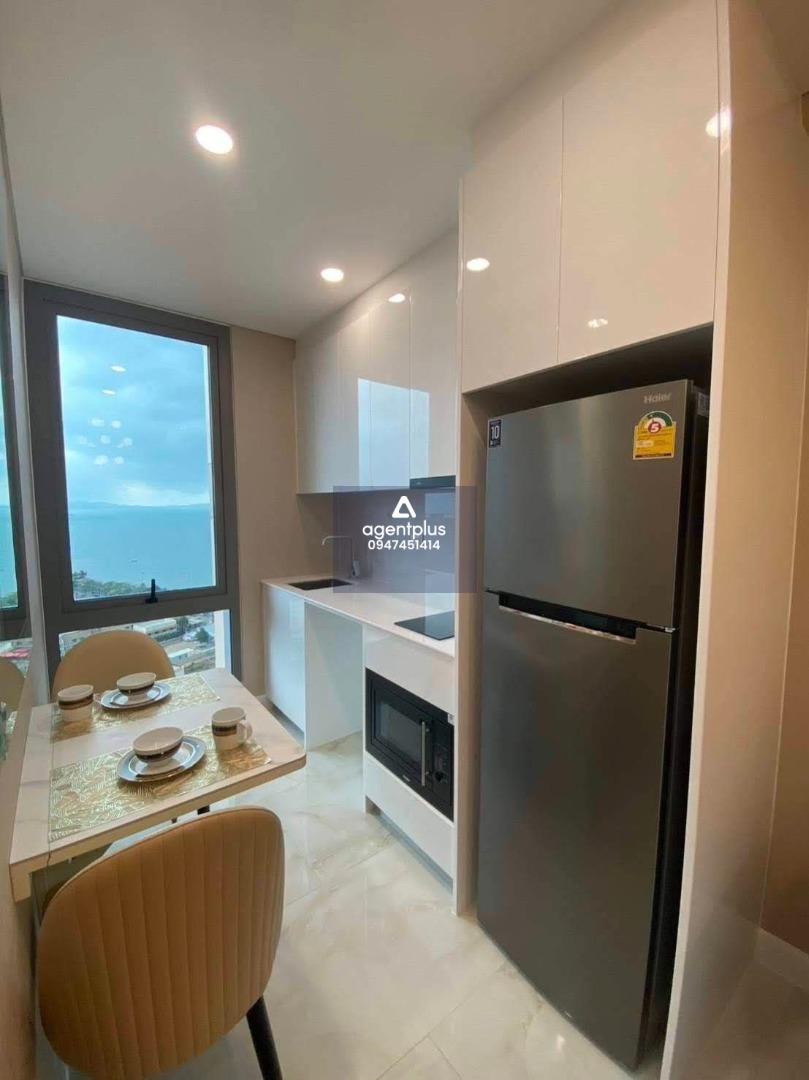 เช่า Copacabana ตกแต่งสไตล์โมเดิร์น 1 ห้องนอน 1 ห้องน้ำ คอนโดติดทะเล ชั้น 23 วิวทะเล  ห้องใหม่ไม่เตยปล่อยเช่ามาก่อน