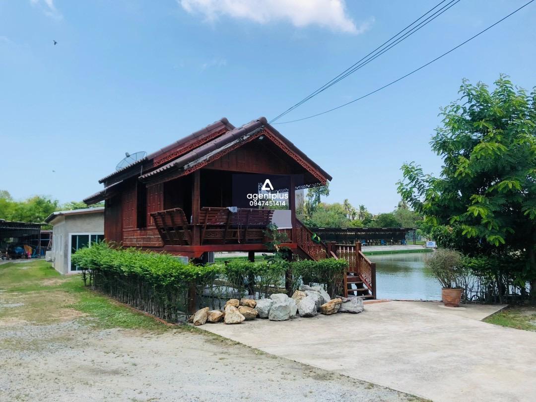 ขายบ่อตกปลา พร้อมบ้านพัก หนองเกตุน้อย