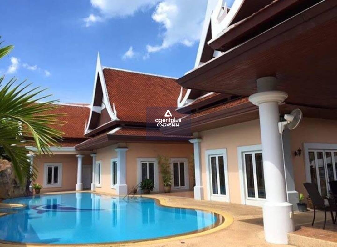 ขายบ้านพูลวิลล่าทรงไทย ชั้นเดียว ทรงไทยประยุกต์ (ฝั่งทะเล)