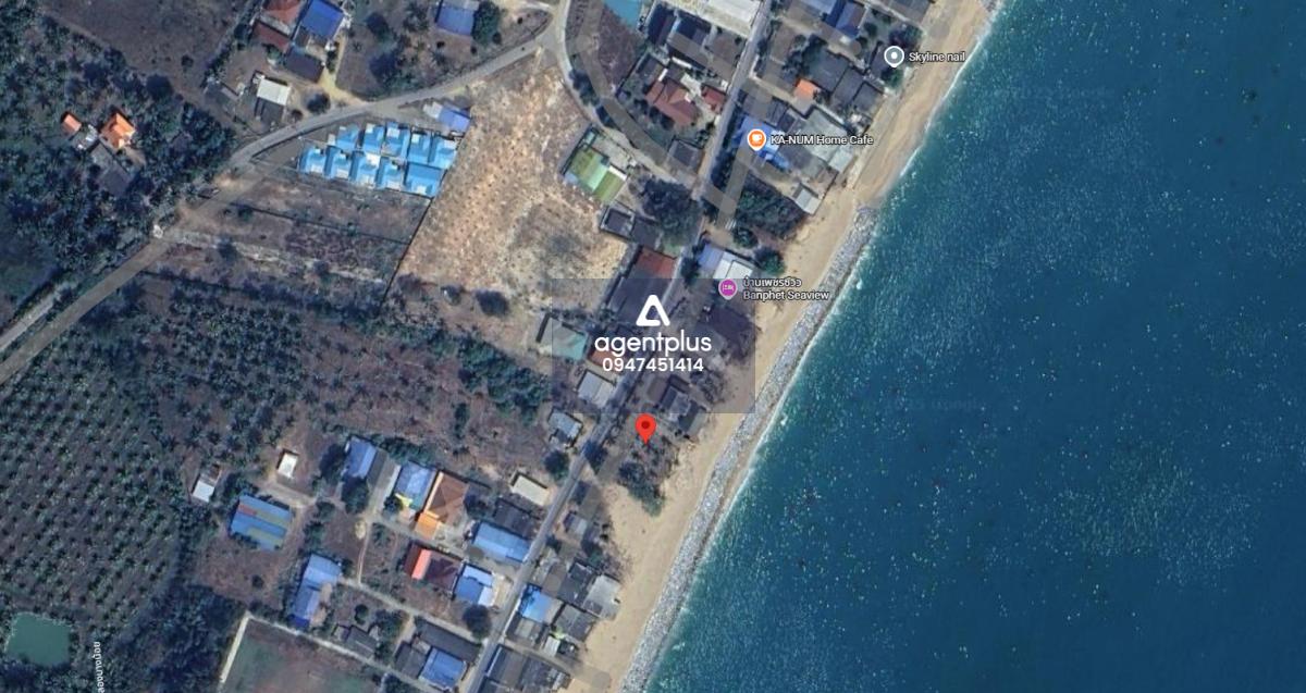 *ขายที่ดินติดทะเล หาดทับสะแก (ไม่มีถนนกั้น) ประจวบคีรีขันธ์