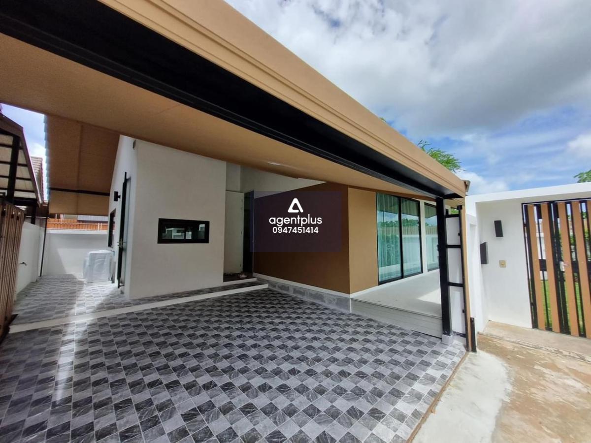 บ้านเดี่ยวชั้นเดียว สไตล์โมเดิร์นรีสอร์ท รีโนเวทใหม่ โครงการ The Maple 