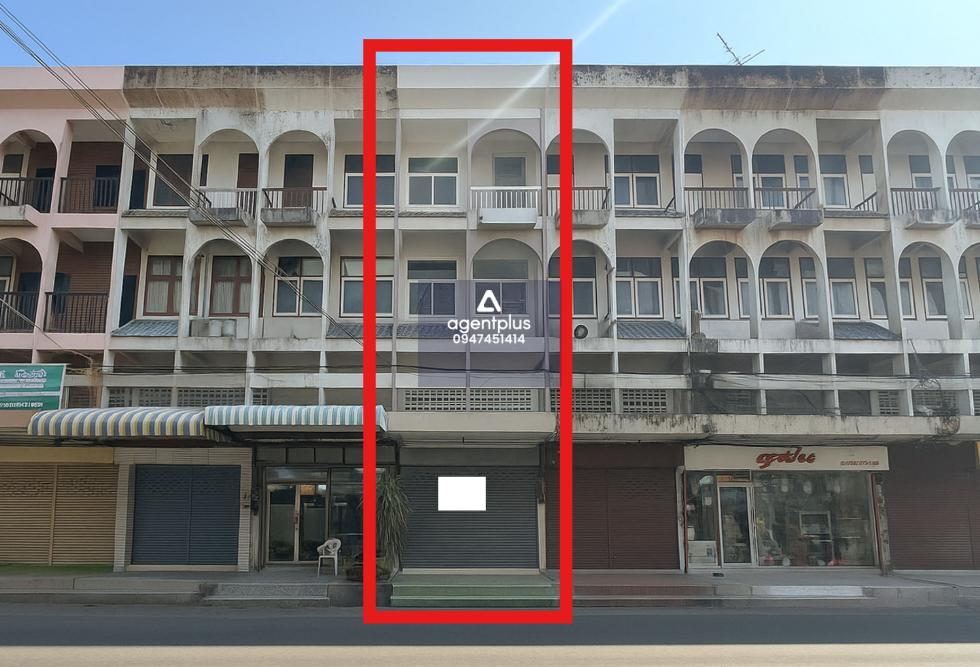 ขายอาคารพาณิชย์ 3 ชั้น หน้าเมือง ราชบุรี ปรับปรุงใหม่ ทำเลดี ติดถนนอุดมศิริ