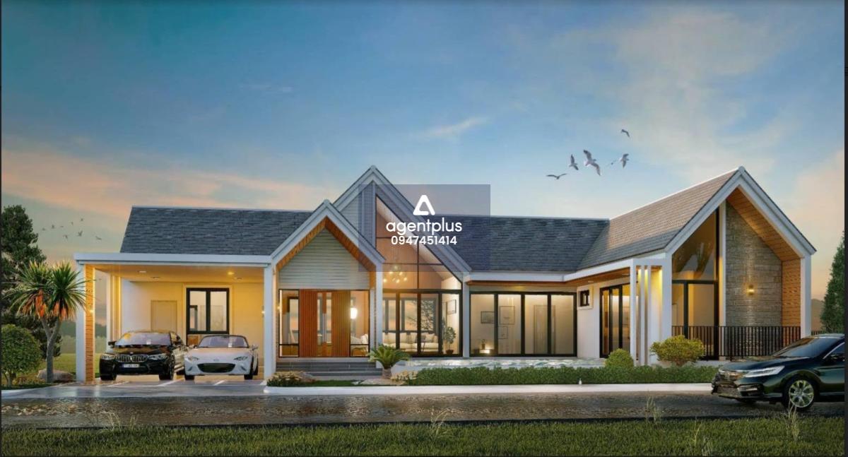 ขาย บ้านพูลวิลล่า สไตล์ โมเดิร์น  ขนาดใหญ่  ใกล้อ่างมาบประชัน