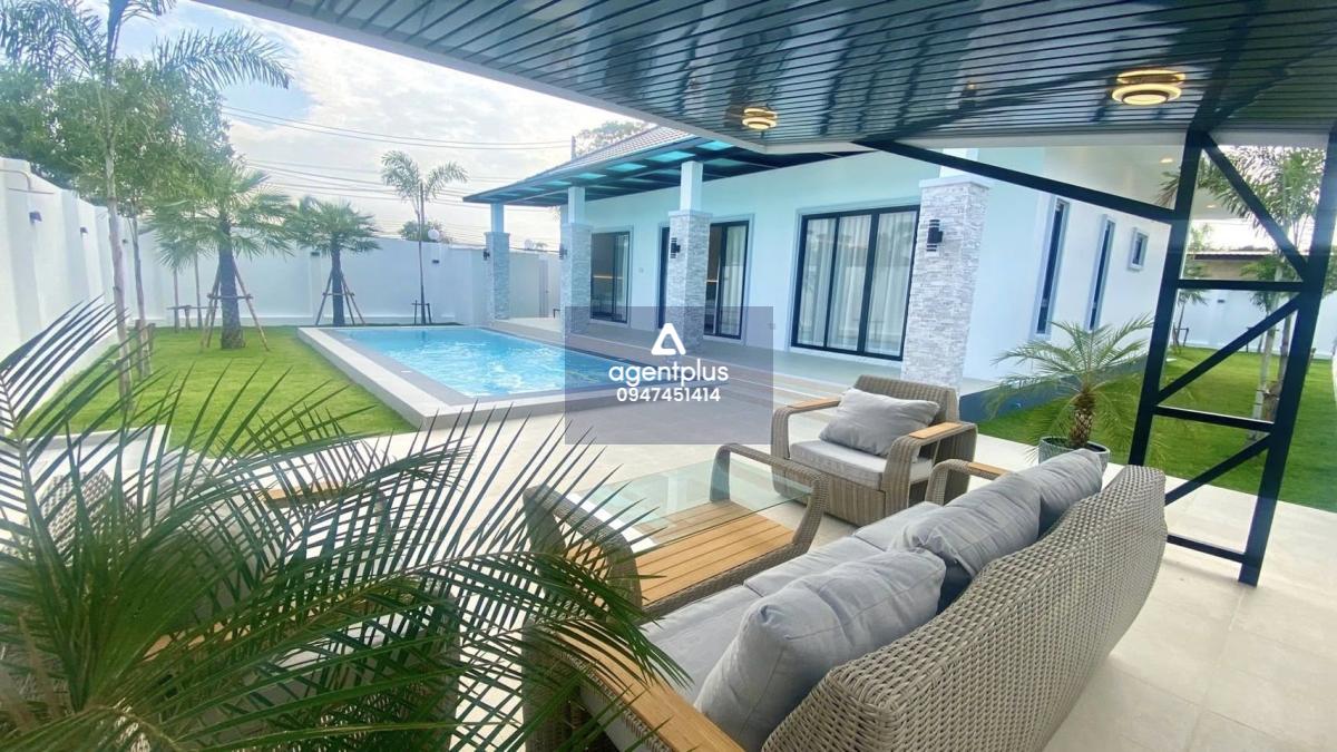 ขายด่วนพูลวิลล่าหรู บ้านใหม่ พร้อมอยู่ Luxury Pool Villa สไตล์ยุโรป – ห้วยใหญ่ พัทยา