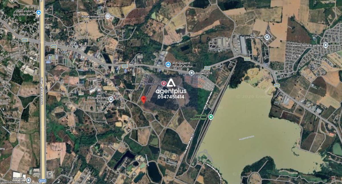 *ขายที่ดินผังสีส้มลาย ติดถนนคอนกรีต อยู่ระหว่างกลางบ่อวิน และ แหลมฉบัง ศรีราชา ชลบุรี