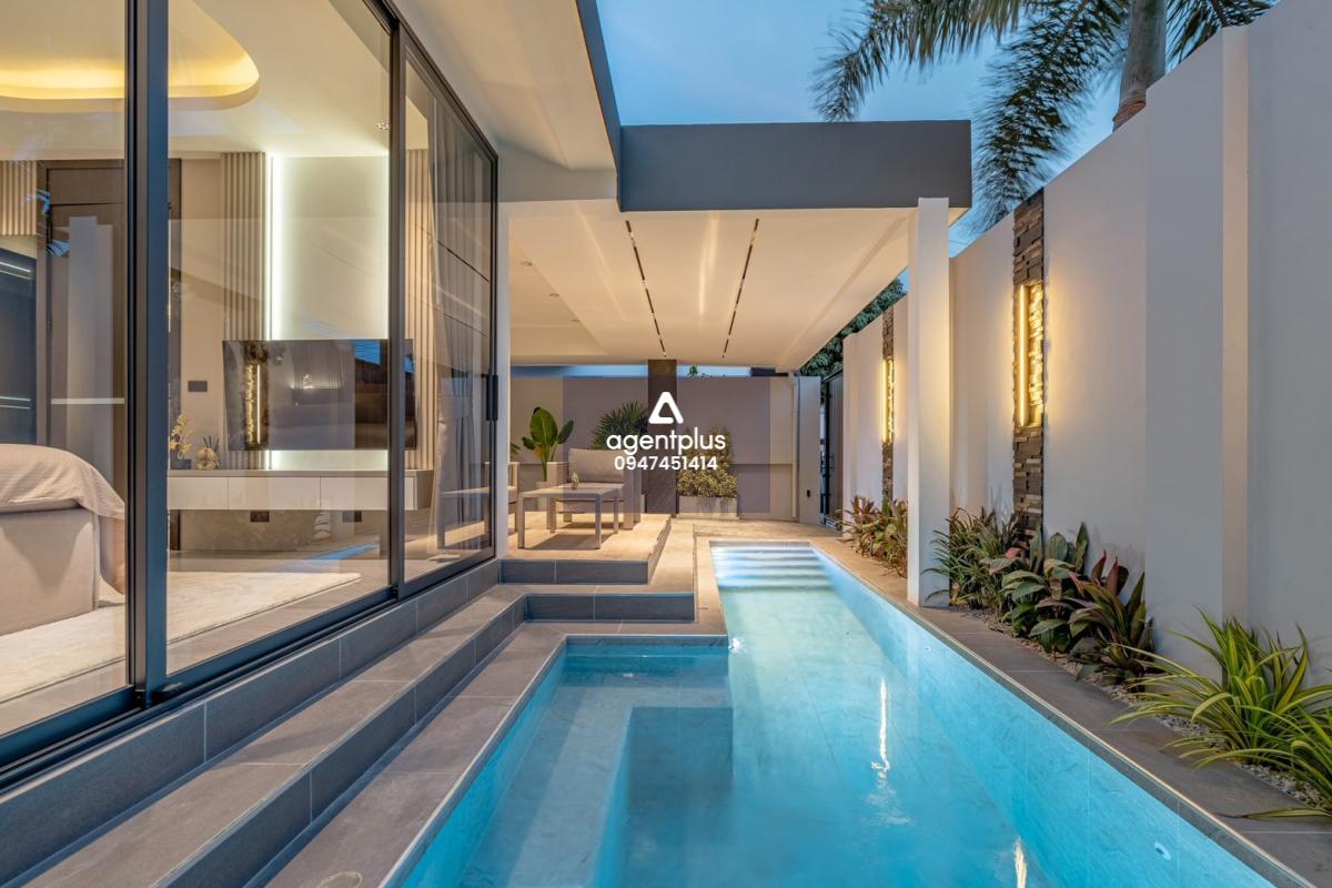 บ้านพูลวิลล่าชั้นเดียวสุดมีเสน่ห์ – ทำเลใจกลางเมืองพัทยา