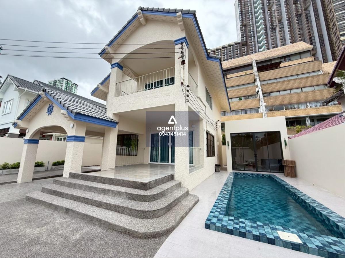 ให้เช่าบ้านหรู ทำเลดี โครงการติดหาดจอมเทียน หมู่บ้านคาซ่า จอมเทียน พัทยา