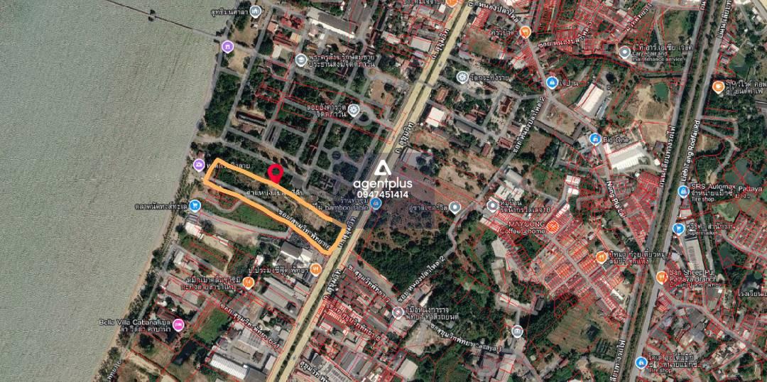 *ขายที่ดินเปล่า ติดทะเล หาดกระทิงลาย พัทยา