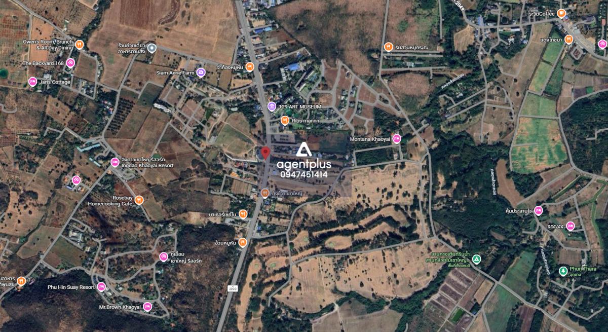 ที่ดินแปลงใหญ่ ติดถนนธนะรัชต์ ทำเลเขาใหญ่ นครราชสีมา