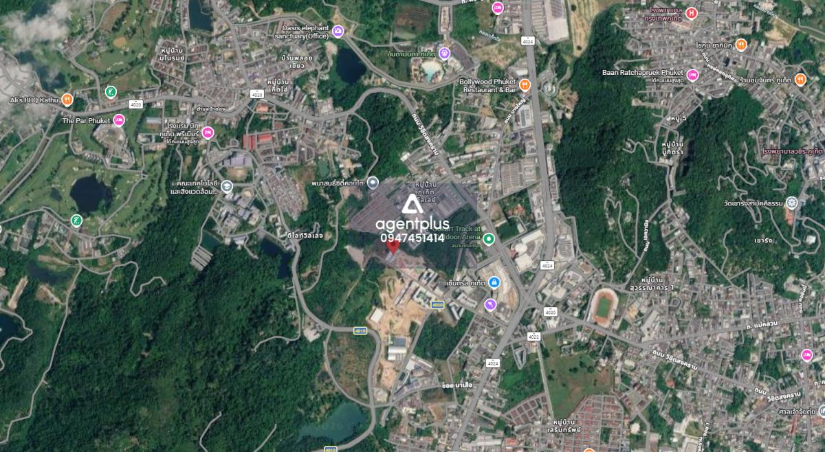 ที่ดินติดโครงการบ้านจัดสรร ใกล้ทางหลวงสาย 4010 ภูเก็ต