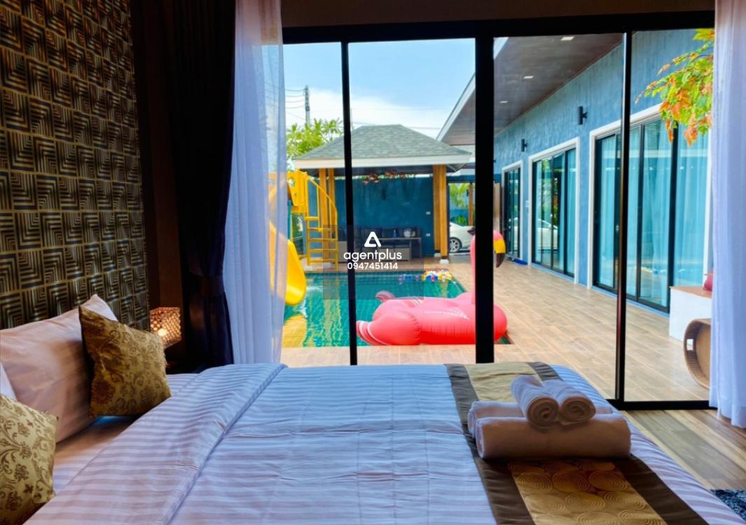 บ้านพูลวิลล่าชะอำ100ตรว.เฟอร์นิเจอร์ครบ