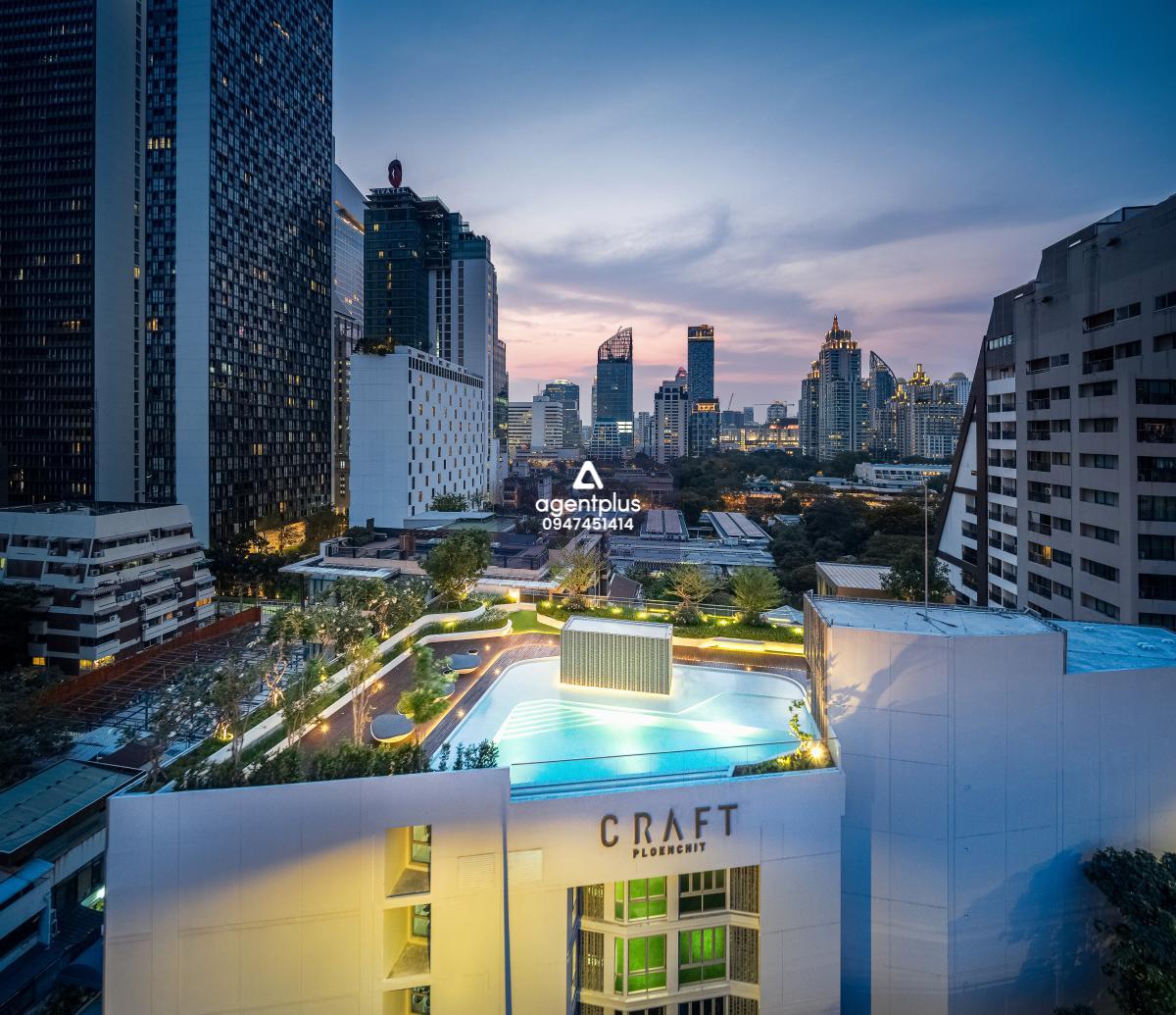 ขายคอนโด คราฟท์ เพลินจิต (Craft Ploenchit) – ใจกลางเมือง ใกล้ BTS