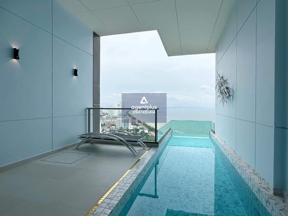 *เช่า‼️โคปาคาบาน่า บีช ฟร้อนท์ จอมเทียน พร้อมสระส่วนตัว พัทยา 