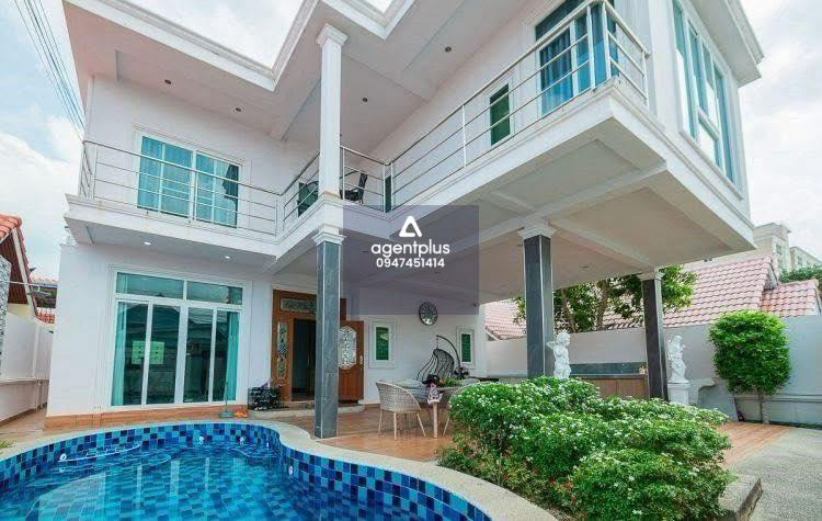 *ขายบ้านมีสระว่ายน้ำพร้อมผู้เช่า หมู่บ้าน สุขสบาย พัทยาใต้ ใกล้กับกรมที่ดินเก่าบางละมุง