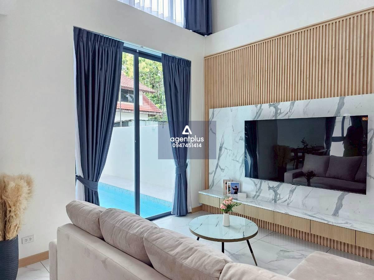 ขาย บ้านพูลวิลล่า บ้านใหม่บิ้วอิน พร้อมเฟอร์นิเจอร์ครบพร้อมเข้าอยู่