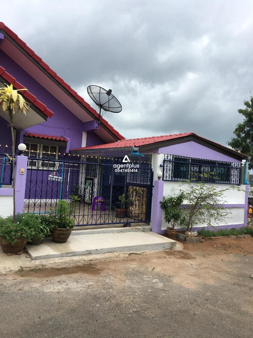 ขายบ้านพร้อมอยู่ ทำเลดี สัตหีบ ซอยเย็นฤดี