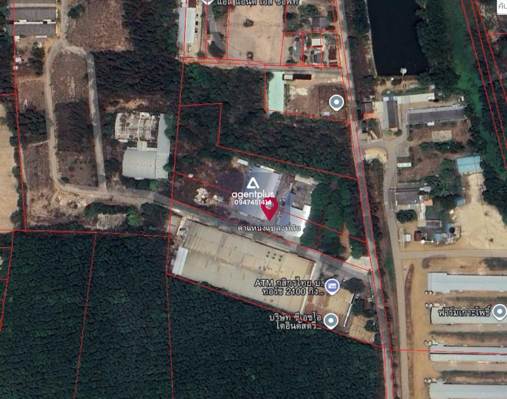  ขายที่ดินพร้อมอาคารโรงงาน ใกล้ถนน 331 อ.เกาะจันทร์ จ.ชลบุรี