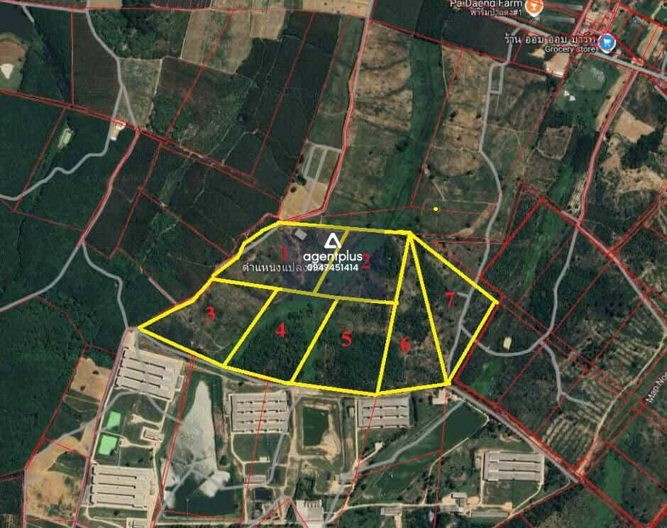 ขายที่ดินยกแปลงใหญ่ ผังสีม่วงลาย บ้านบึง ชลบุรี