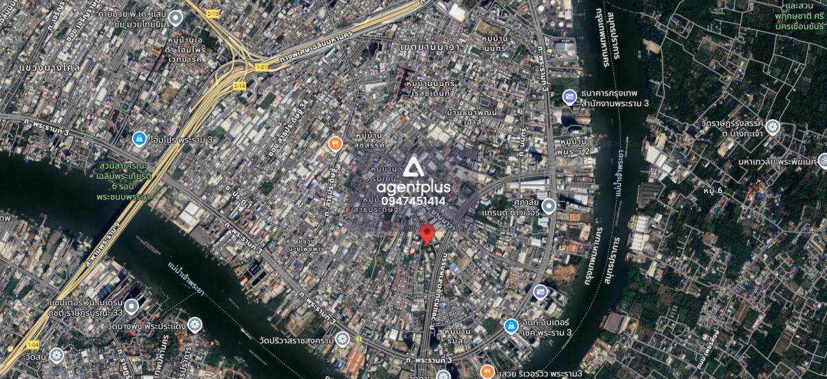 *ขายที่ดินพร้อมแปลนโครงการสร้างคอนโด 20 ชั้น พระราม 3 กรุงเทพฯ