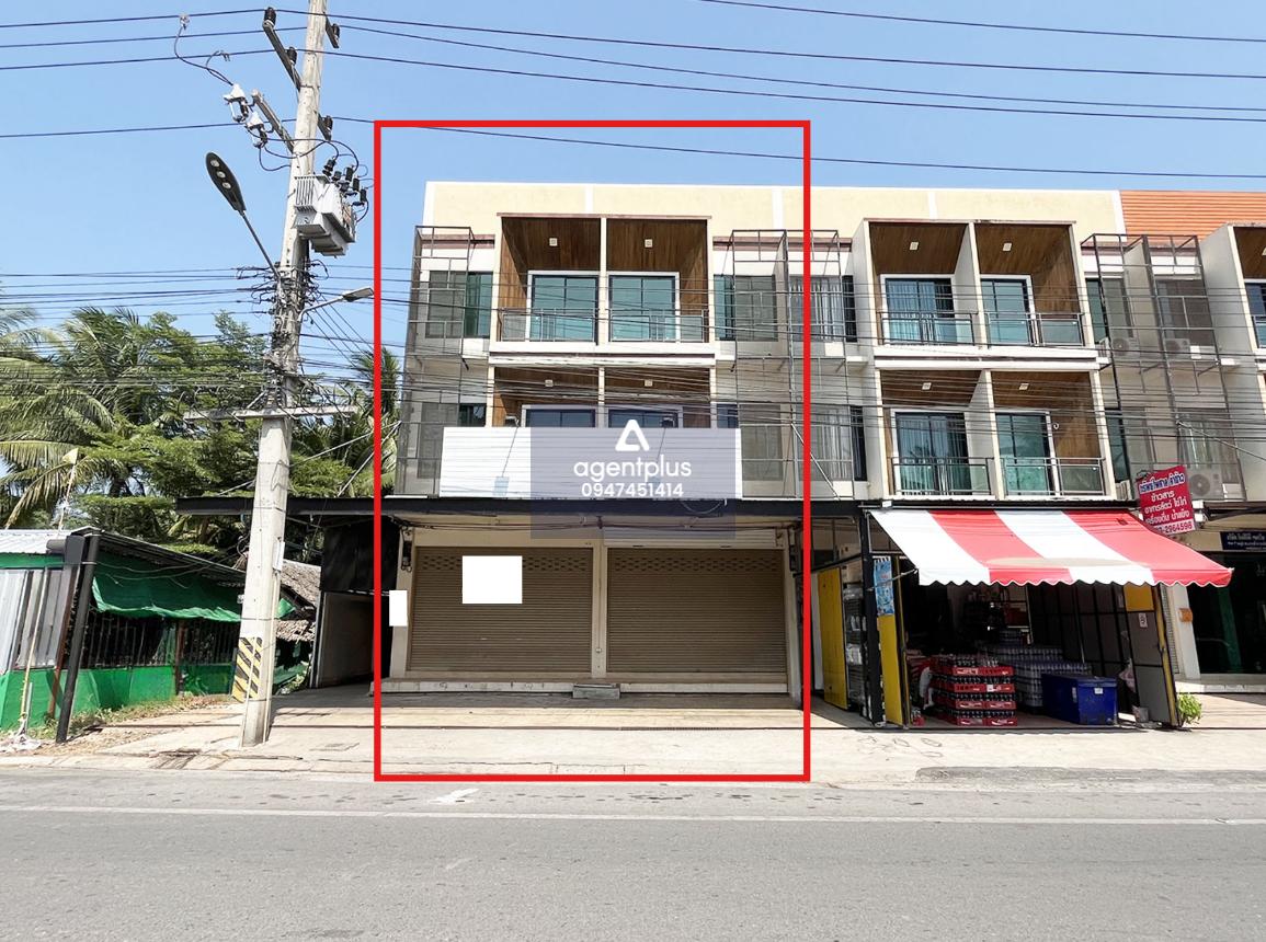 ขายอาคารพาณิชย์ 3 ชั้น 2 คูหา ทำเลใจกลางเมืองสมุทรสงคราม เหมาะค้าขายหรืออยู่อาศัย ใกล้ตลาด อำเภอเมือง เดินทางสะดวก พร้อมระบบสาธารณูปโภคครบครัน