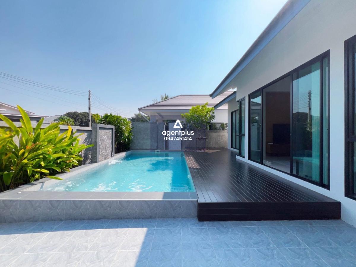 พูลวิลล่าสร้างใหม่ ห้วยใหญ่ พัทยา ใกล้จอมเทียน