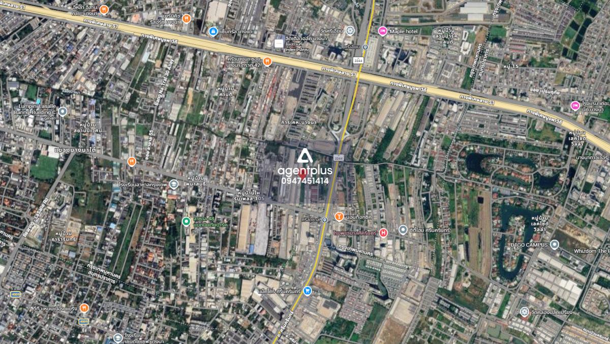 ที่ดินLa Salle 83 ศักยภาพสูง สำหรับพัฒนาโครงการคอนโด ติดถนนลาซาล-สุขุมวิท 105 กรุงเทพฯ