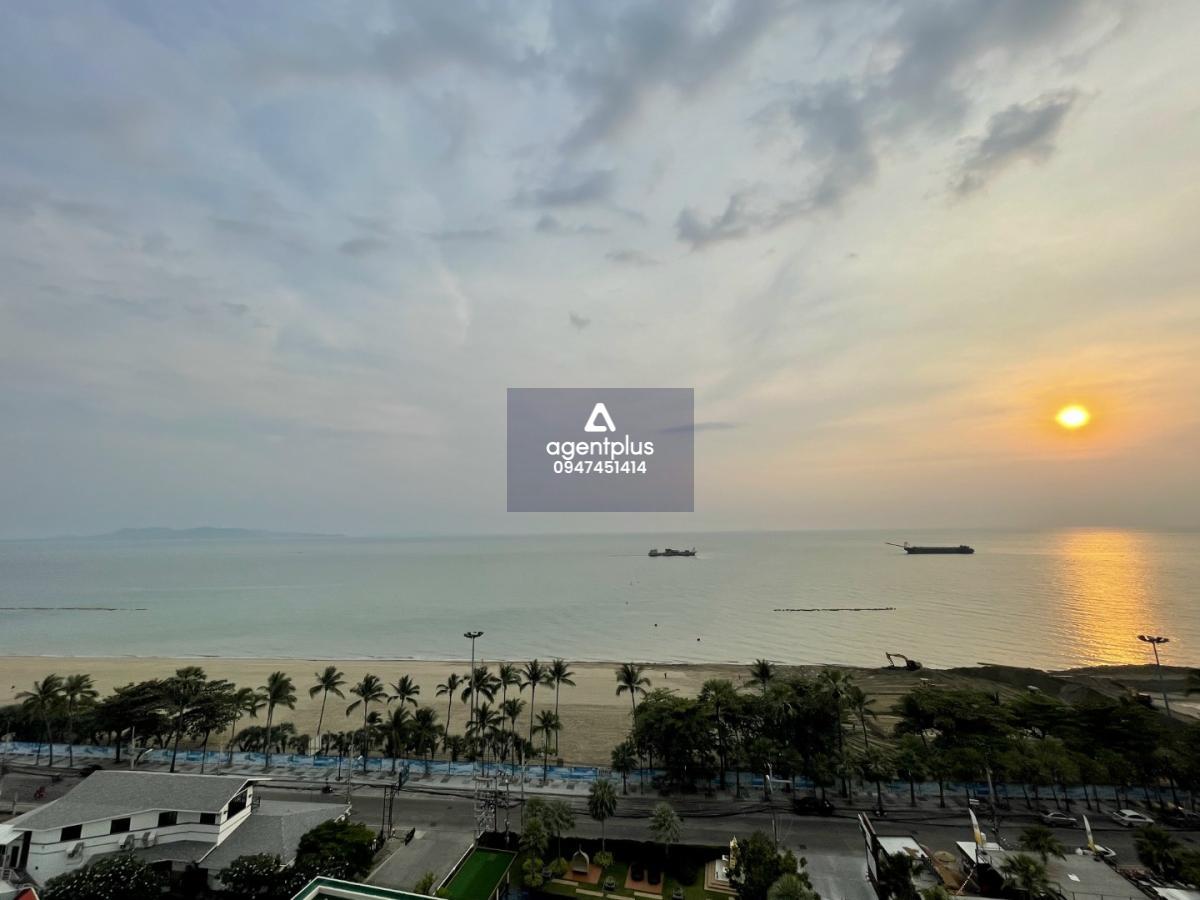 *ให้เช่า คอนโด ซีตัส บีชฟร้อนท์ พัทยา จอมเทียน  1 ห้องนอน 1 ห้องน้ำ วิวทะเล