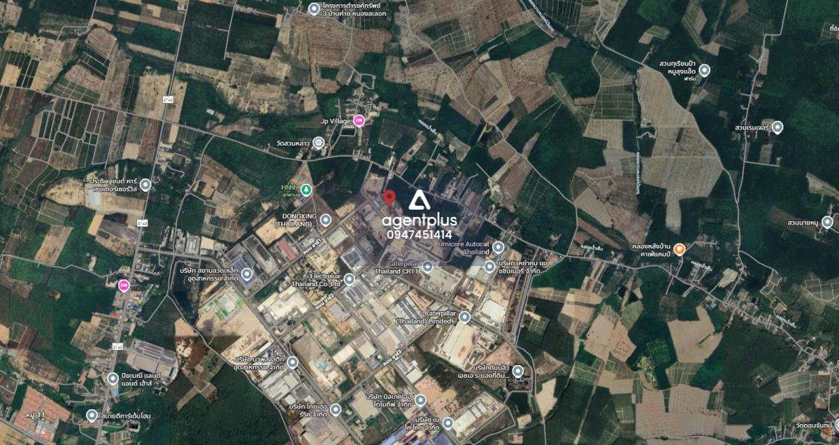 *ขายที่ดินผังสีม่วงลาย โซนอุตสาหกรรม หนองละลอก ระยอง