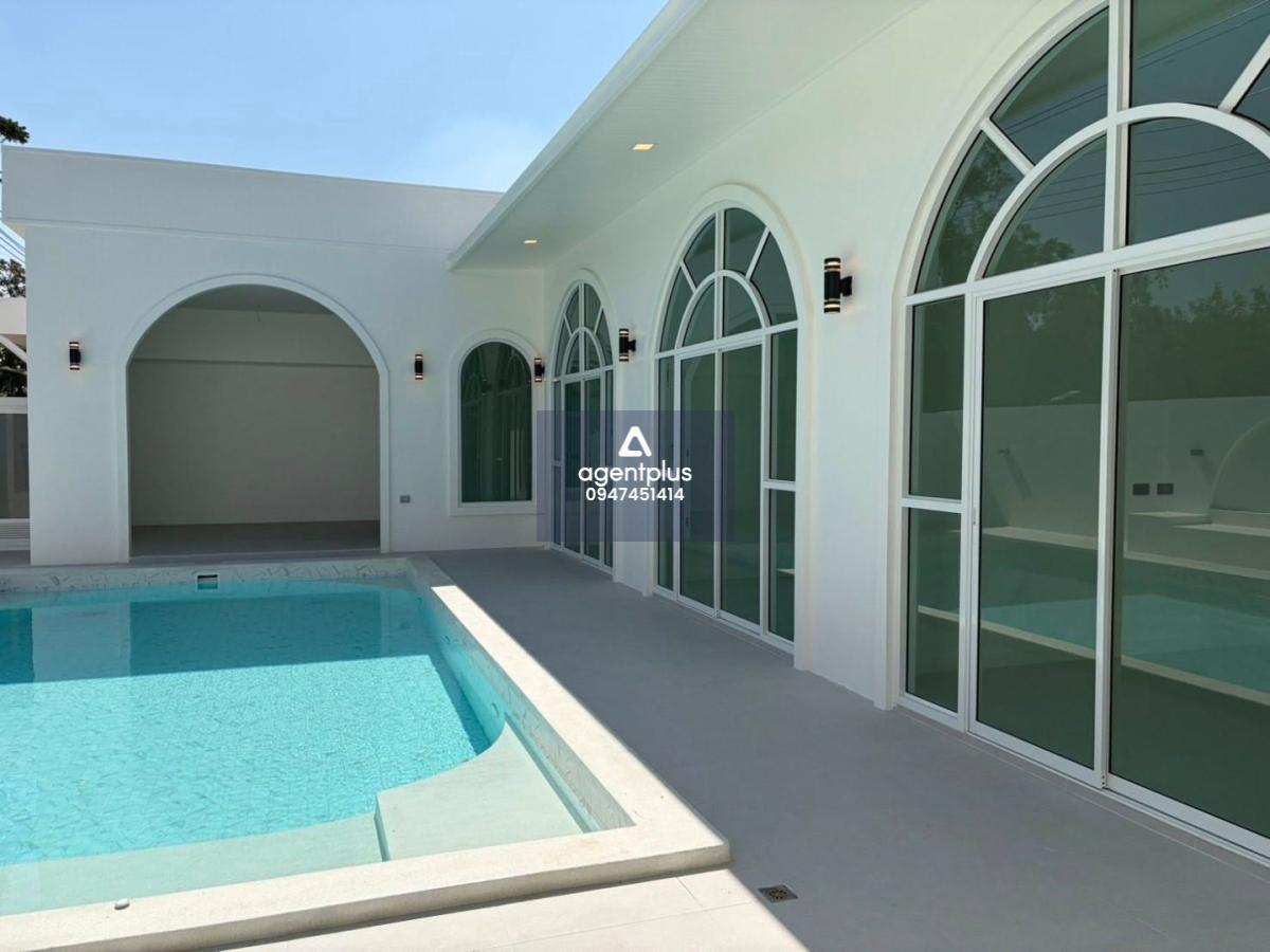 ขายบ้านพูลวิลล่า พึ่งสร้างเสร็จ พัทยา ห้วยใหญ่ ห่างหาดจอมเทียน 7.1 กม.