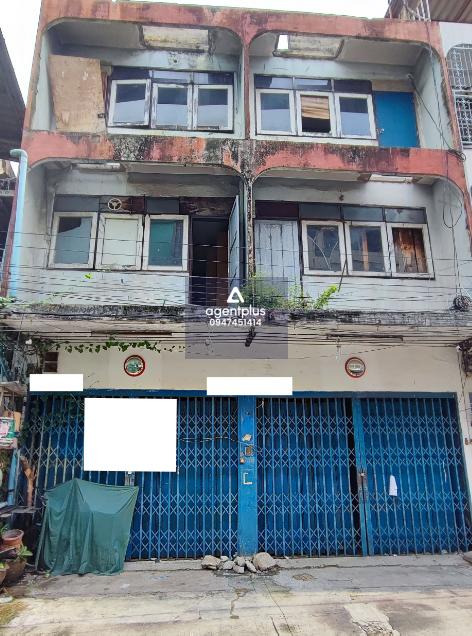 ขาย อาคารพาณิชย์ ซอยเจริญนคร 63 ทำเลดี อยู่ในย่านชุมชน การคมนาคมสะดวก