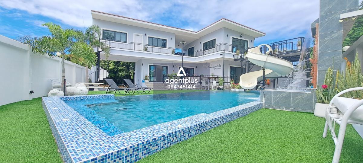 ขายพูลวิลล่า พร้อมผู้เช่า เหมาะแก่การลงทุน เขามะกอก ห้วยใหญ่ พัทยา 6 ห้องนอน 5 ห้องน้ำ สระว่ายน้ำส่วนตัว