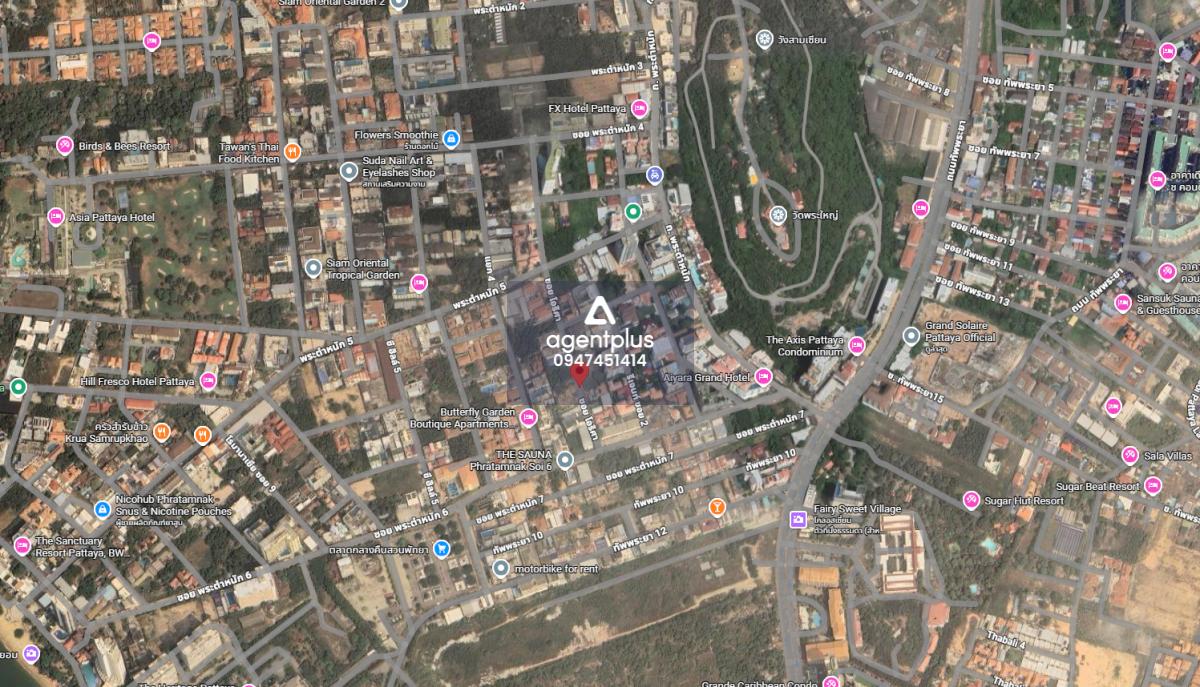 ขายที่ดินสวย ถมแล้ว บนเขาพระตำหนัก 5 พัทยา