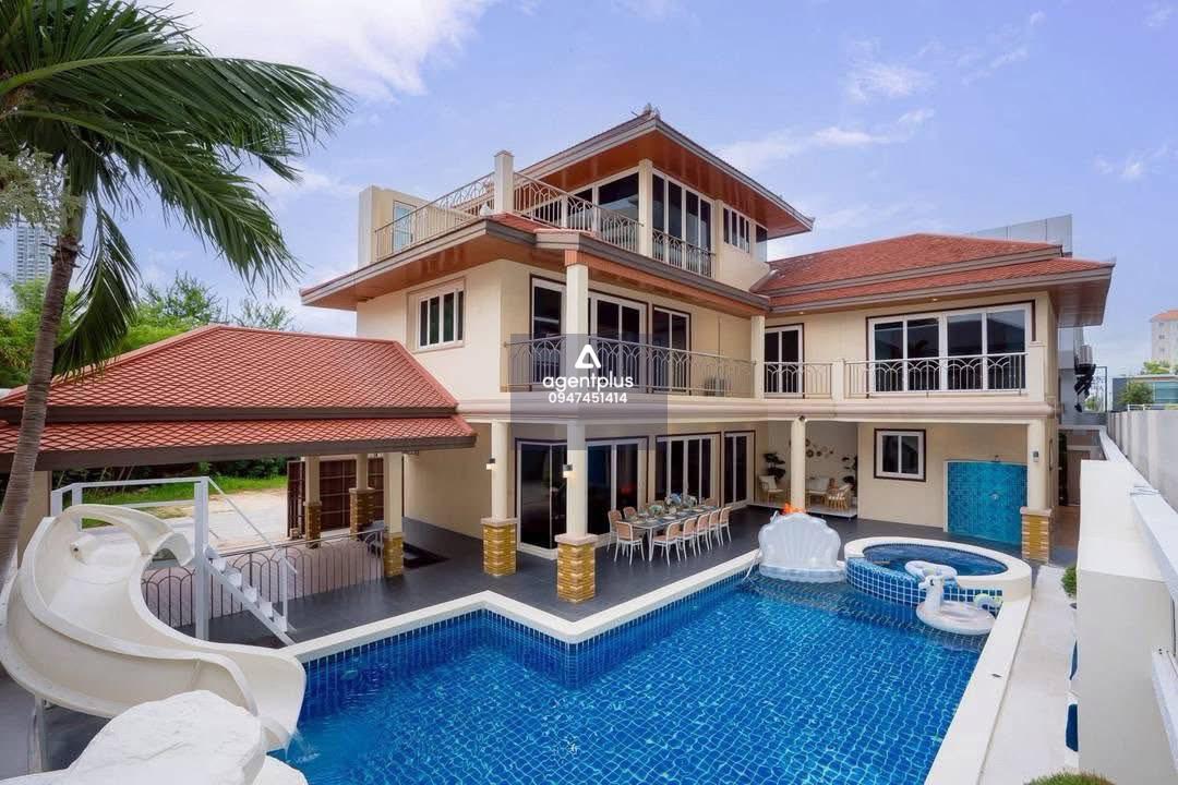 บ้านพูลวิลล่าติดทะเลจอมเทียน 150 เมตร ใกล้โรงแรมวิรันดา พัทยา