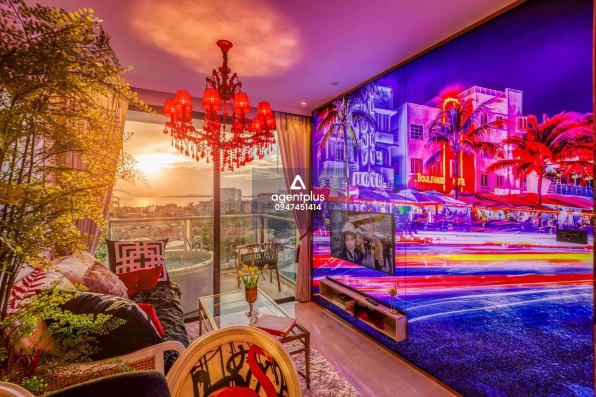 ขาย คอนโดหรู เดอะ ริเวียร่า โอเชี่ยน ไดร์ฟ ่จอมเทียน พัทยา วิวทะเล 1 ห้องนอน 1 ห้องน้ำ คอนโดใกล้ทะเล  