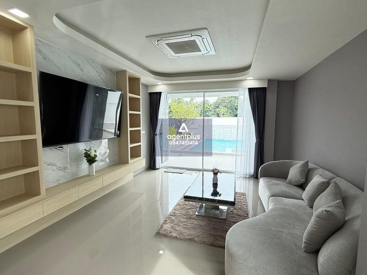 ขายบ้านพูลวิลล่าหลังใหญ่ ใกล้หาดจอมเทียนเพียง3กิโล วิวทะเล