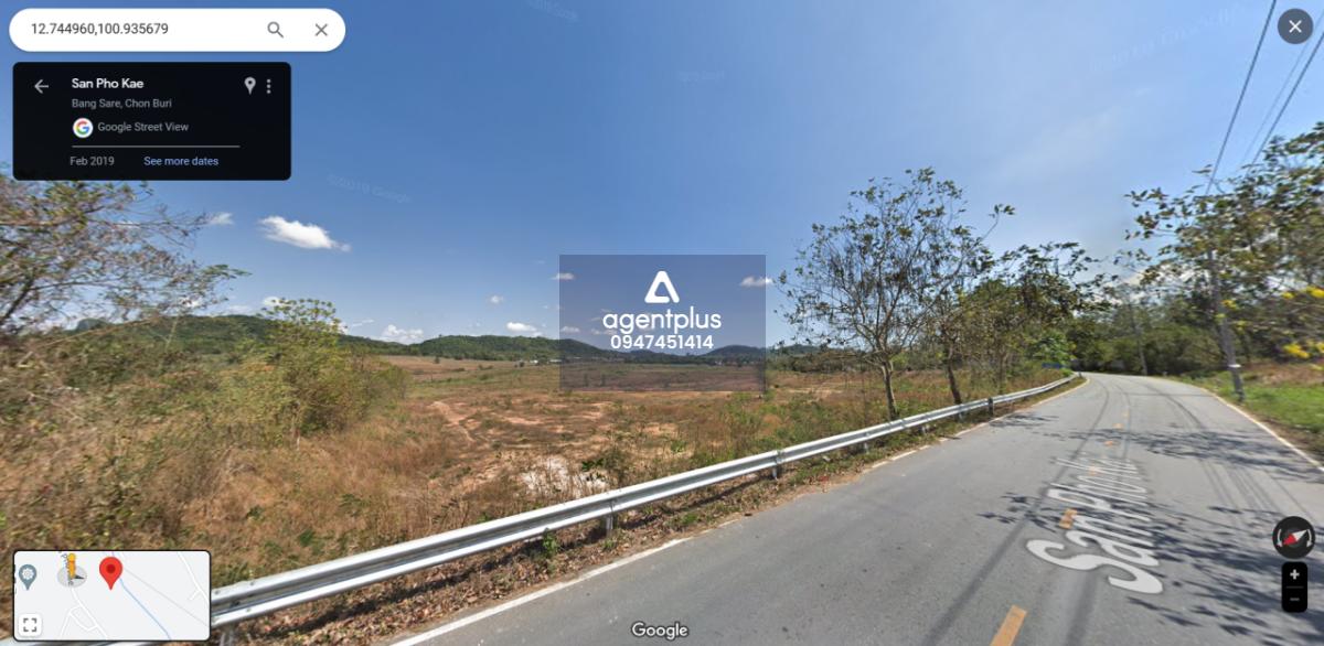 *ขายที่ดินติดถนนหน้ากว้าง150 เมตร ใกล้หาดบางเสร่ เพียง 10 นาที บางเสร่ สัตหีบ