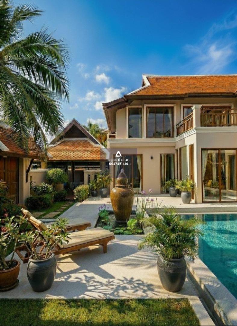 บ้านเดี่ยวหรู พูลวิลล่าระดับพรีเมียม พร้อมสระว่ายน้ำส่วนตัว