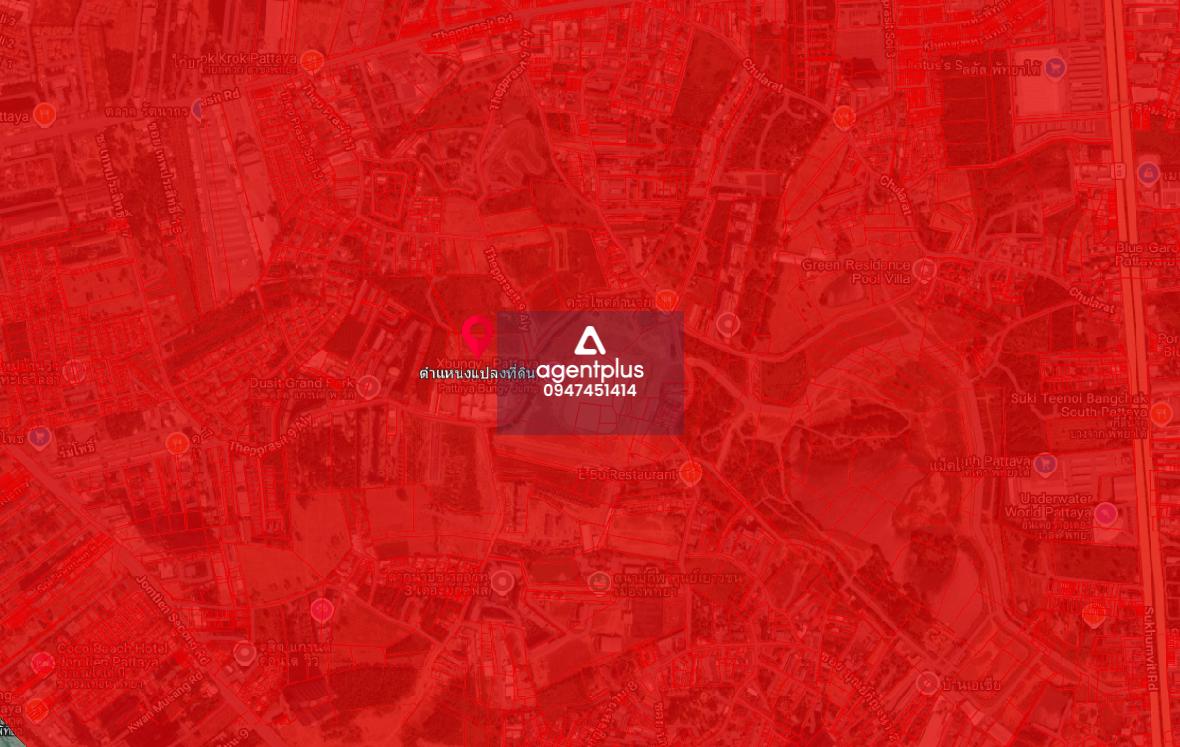 *ขายที่ดินใกล้ทะเล มีโครงการคอนโดล้อมรอบ ติดถนนเทพประสิทธิ์ 9 พัทยา