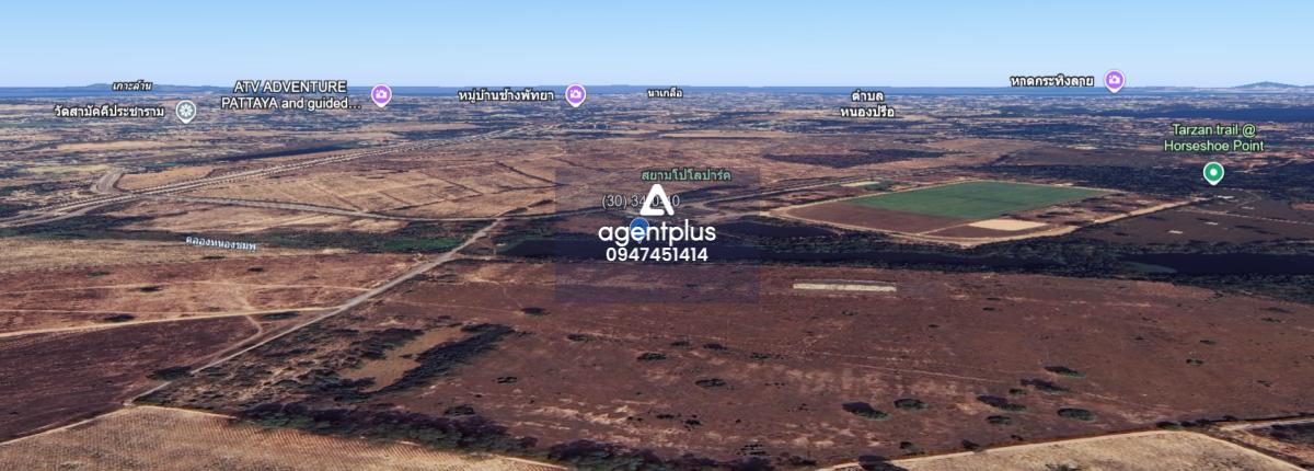 ให้เช่า ที่ดินแปลงใหญ่ 34-0-40 ไร่ ใจกลางหนองปรือ – บางละมุง, ชลบุรี